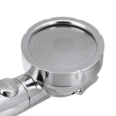 New High Pressure Handheld Shower Head with Third Gear Upgrade and Water-Saving Faucet Extension Set
