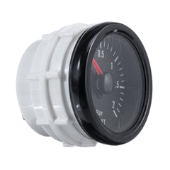 2-Zoll 52mm LED Turbo Boost Druckmessgerät Meter -1 bis +2 Bar 12V Universal für Auto