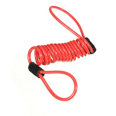 1,5 M Anti-Diebstahl-Disc-Lock-Sicherheitserinnerungskabel für Motorrad/Roller/Fahrrad - Gelb