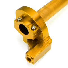 22 mm 7/8 Zoll Gasdrehgriff-Lenker aus eloxiertem Aluminium für Dirt Pit Bike – universelle Passform