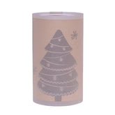 Handgeschnitzte LED-Tischlampe - Warmes Schreibtischlicht mit Pergamentschirm für die Inneneinrichtung