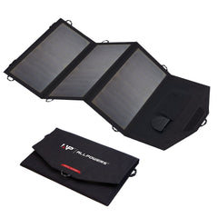 Flexible Foldable 21W Solar Panel Charger 5V/18V for Travel, High Efficiency Solar Battery Charger for iPhone