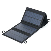 Faltbares 50-W-Solarpanel-Ladegerät für die Stromversorgung bei Camping und Wandern
