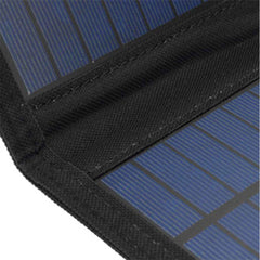 75W Foldable Solar Panel USB Charger - Portable, Waterproof, 5V for Outdoor Mobile Power and Sun Charging