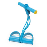 Multifunktions-Widerstandsband mit Anti-Rutsch-Pedal für Ganzkörpertraining