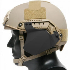 Durable Airsoft Tactical Helmet Accessory Clamp with Ear Protection Covers - CS Tool