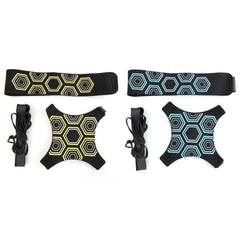 Fußballtrainer für Kinder: Verstellbarer Hüftgurt für Einzeltraining, Trainingshilfe für Kick- und Wurftechniken