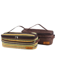 Outdoor Portable Camping Cooker Storage Bag - Kitchen Cookware Tools Picnic Bag