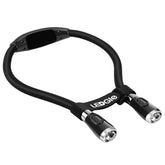 Wiederaufladbare LED-Buchlampe – flexibles, freihändiges Leselicht mit USB für die Nacht, zum Stricken und Camping