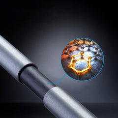 Ultralight Folding Trekking Poles - Quick Lock Carbon Fiber Walking Sticks for Hiking, Camping, Trail Running