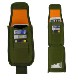 Tactical Molle Phone Holster Outdoor Belt Waist Bag - Multi-Function Travel EDC Pouch & Card Carrier