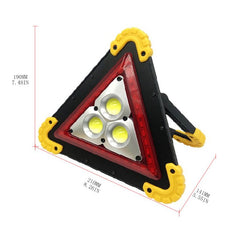 Bright LED Taillight Warning Light - Waterproof Strobe Lamp for Trucks, Outdoor Camping, and Emergency Use
