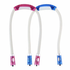 Praktisches, flexibles, freihändiges LED-Halslicht zum Lesen, originelle Taschenlampe für die Nacht und zum Camping.