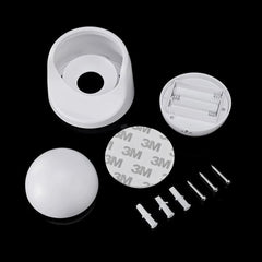 Nachtlicht mit 360-Grad-Bewegungssensor - Kabellose 9-LED-Lampe für die Innen-/Außenbeleuchtung von Wänden und Räumen