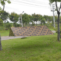 Ultraleichte, wasserdichte, quadratische Markisen in Camouflage-Optik – Plane für Camping im Freien, Sonnenschutz für unterwegs, Gartenüberdachung