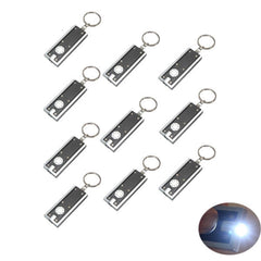 40 pcs Mini LED Flashlight Keychain Lights for Camping and Keyrings