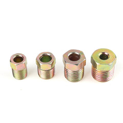35-teiliges Bremsleitungs-Anschlussset, Muttern für 3/16" und 1/4" umgedrehte Flares, verzinkt