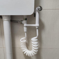 Portable ABS Handheld Bidet Sprayer Nozzle Shower Head Kit for Toilet and Bathroom