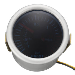 Universal 2 "52mm Auto Auto LED Digital Boost Gauge Meter 12V Rauch Objektiv