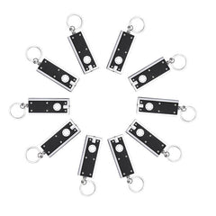 40 pcs Mini LED Flashlight Keychain Lights for Camping and Keyrings
