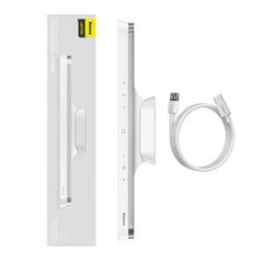 Magnetische LED-Schreibtischlampe: Aufladbares, stufenloses Dimmen, hängendes Nachtlicht für Schrank, Garderobe und Kabinett