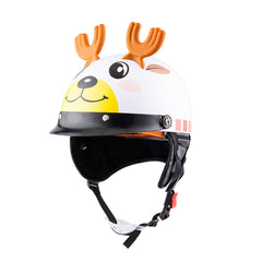 Niedlicher ABS-Kinderhelm mit Antibeschlaglinse, atmungsaktiv, Cartoon-Design, universelle Passform