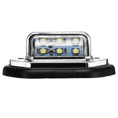 LED-Kennzeichenleuchte für hinten und hinten mit Fassungen für 10–30 V-LKW, Transporter, Wohnwagen