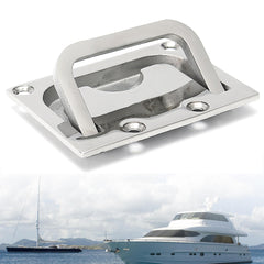 316 Edelstahl Ring Pull Griff Luke Latch Lift für Yacht Flush Fitting Hebe Hardware