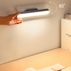 LED-Tischlampe: Magnetisches, kabelloses Nachtlicht mit Touch-Steuerung zum Lernen und Lesen