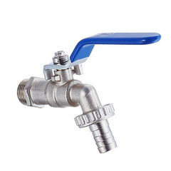 1/2 Zoll Messing-Außenwasserhahn, Gartenhahn – Wasseranschlussadapter für den Heimtank