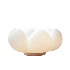 Weiches Silikon-Touch-Sensor-Blumen-LED-Nachtlicht mit Kosmetikaufbewahrung - Kreative Dekorlampe