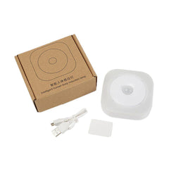 Tragbares, per USB wiederaufladbares LED-Nachtlicht mit PIR-Bewegungsmelder für Kleiderschrank, Schrank, Treppe