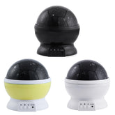 Rotierender LED-Sternenhimmel-Nachtlichtprojektor - Kinderzimmer-Dekorlampe