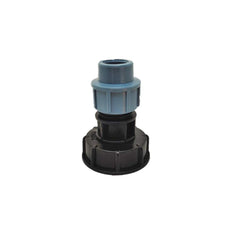 Ventilanschluss für Wassertanks mit Tonnenfässern – 20/25/32 mm gerader Auslassadapter für Fässer, Anschlussteile