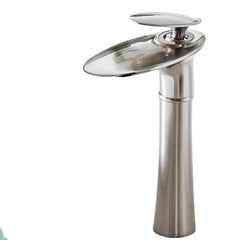 Wasserfall Wasserhahn Badezimmer Waschbecken Mischbatterie - Heiß & Kalt Messing Waschbecken Armatur