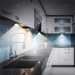 6 stücke LED Nacht Licht RGBW/Weiß Drahtlose Fernbedienung Schrank Lichter für Schlafzimmer, Küche, Schrank