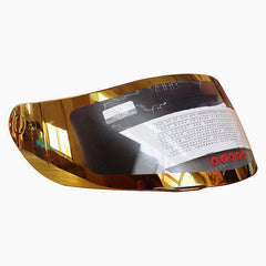 Goldenes Motorradhelm-Glasschild für K3SV- und K5-Helme