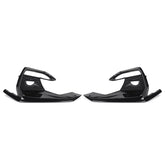 Glänzend schwarz Nebelscheinwerfer Blende Stoßfänger Abdeckkappe für Infiniti Q50 Sport