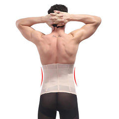Schlankheitsgürtel für Herren: Elastisches Body-Shaper-Korsett zur Bauch- und Bauchkontrolle