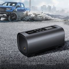 Cordless Double Cylinder Car Air Compressor - Smart Digital Display, Portable Wireless Tire Inflator