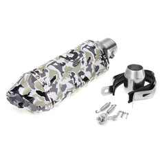 Universal 38-51mm Exhaust Muffler Tail Pipe Silencer for Motorcycle, ATV, Dirt Bike