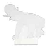 16-Color 3D LED Elephant Night Light with Touch Switch - Perfect for Bedroom Table Home Decor
