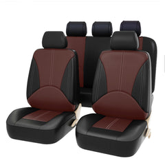 Universelles PU-Leder-Schalensitzbezug-Set für vorne und hinten – passend für Auto, Limousine, LKW, SUV