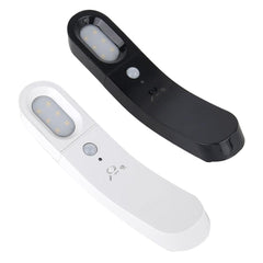 Über USB wiederaufladbares LED-Nachtlicht mit PIR-Bewegungssensor, 1 W, 2 Modi, magnetische Basis