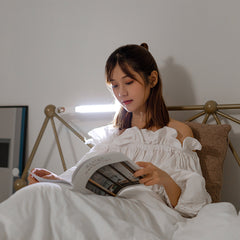 USB-LED-Nachtlicht - Mini-Tischlampe, Augenschutz, anbringbar, Leselicht mit Haken für Küche & Flur