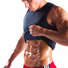 Men Sweat Sauna Vest Thermos Neoprene Trainer Tracksuit