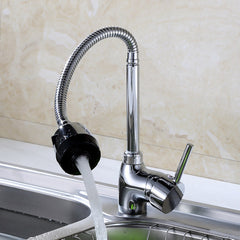 Universal Single Hole Hot and Cold Faucet for Kitchen and Bathroom