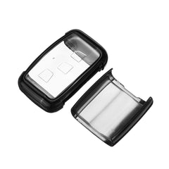 2-in-1-Schlüsselabdeckung aus TPU mit Tastenfolie für Land Rover Range Rover Sport/Freelander 2