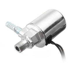 12 V/24 V Hochleistungs-Lufthorn, elektrisches Magnetventil, 1/4 Zoll, Chrom