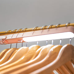 USB-LED-Nachtlicht - Mini-Tischlampe, Augenschutz, anbringbar, Leselicht mit Haken für Küche & Flur